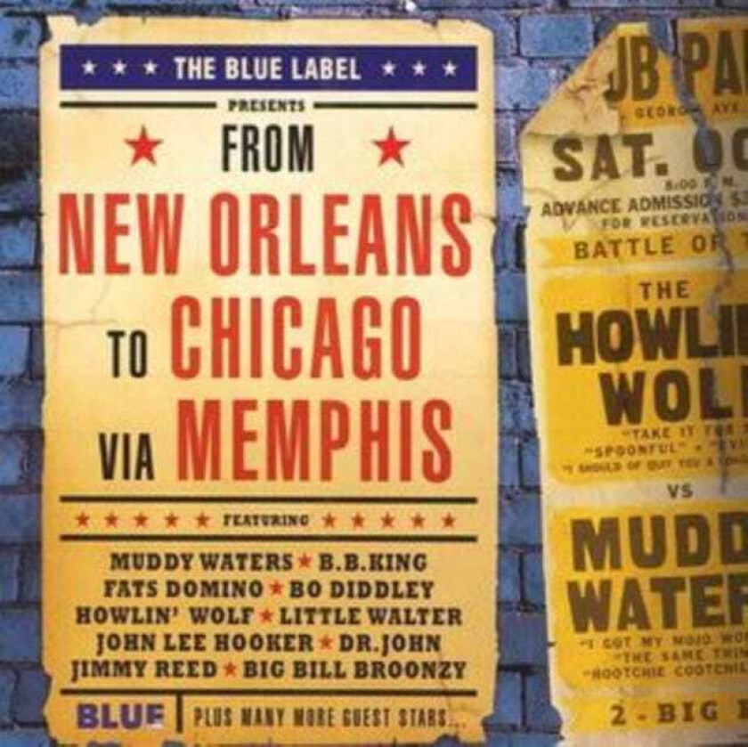Diverse Artister From New Orleans To Chicago Via Memphis CD