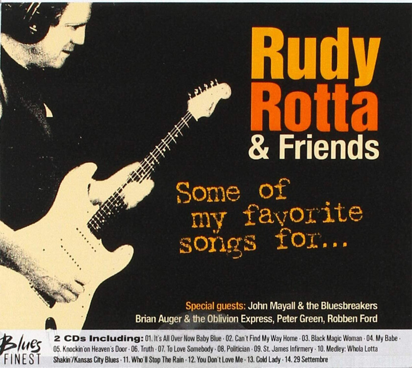 Rudy Rotta  Blues Finest 2  CD