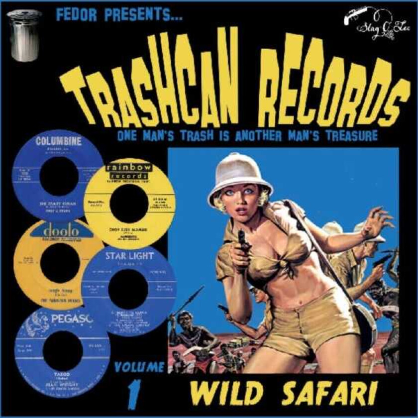 Diverse Artister Trashcan Records 01: Wild Safari LP/Vinyl