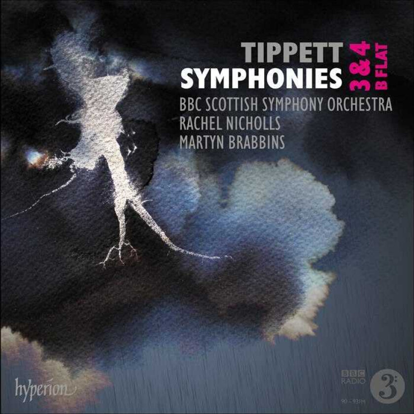 MICHAEL TIPPETT, BBC Scottish Symphony Orchestra, Martyn Brabbins  Tippett: Symphonies Nos. 3 & 4; Symphony In B Flat  CD