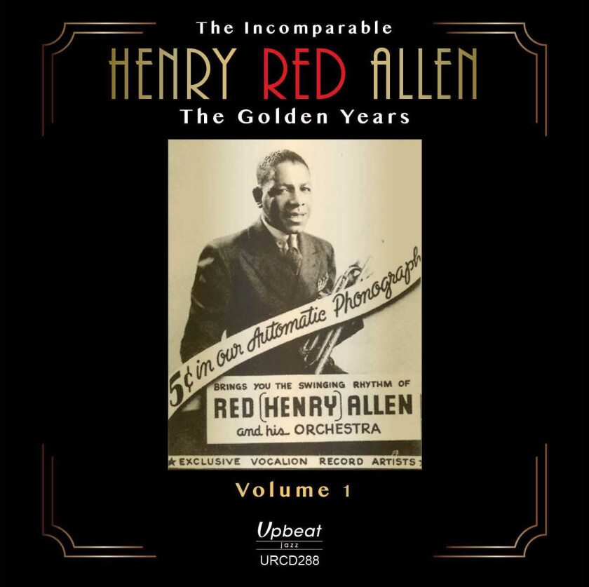 Henry Red Allen  Incomparable Henry Red Allen  CD