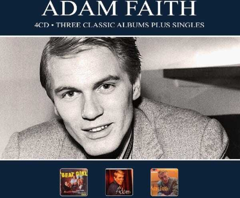 Adam Faith  Three Classic Albums  CD