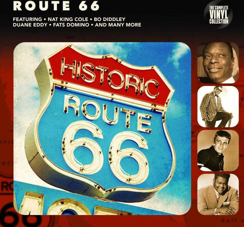 Diverse Artister  Route 66  LP/Vinyl