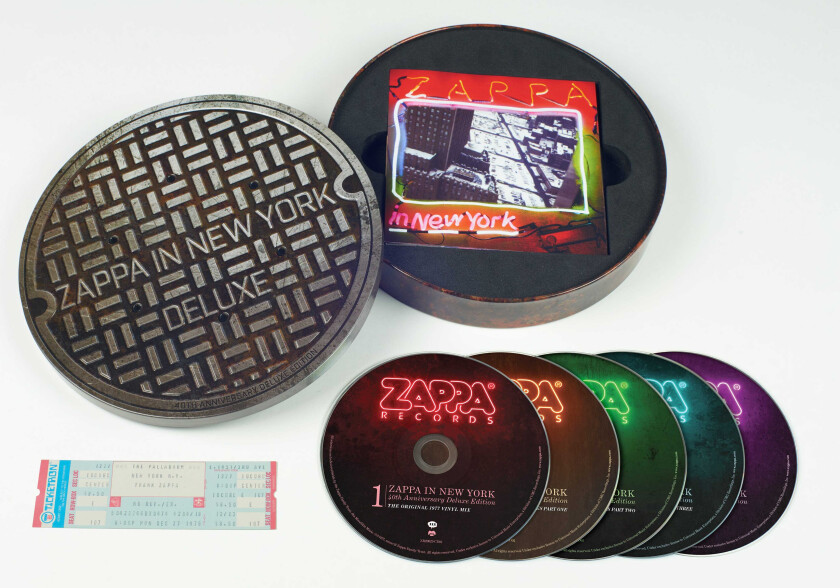 Frank Zappa  Zappa In New York  Limited Metal Tin Box  CD