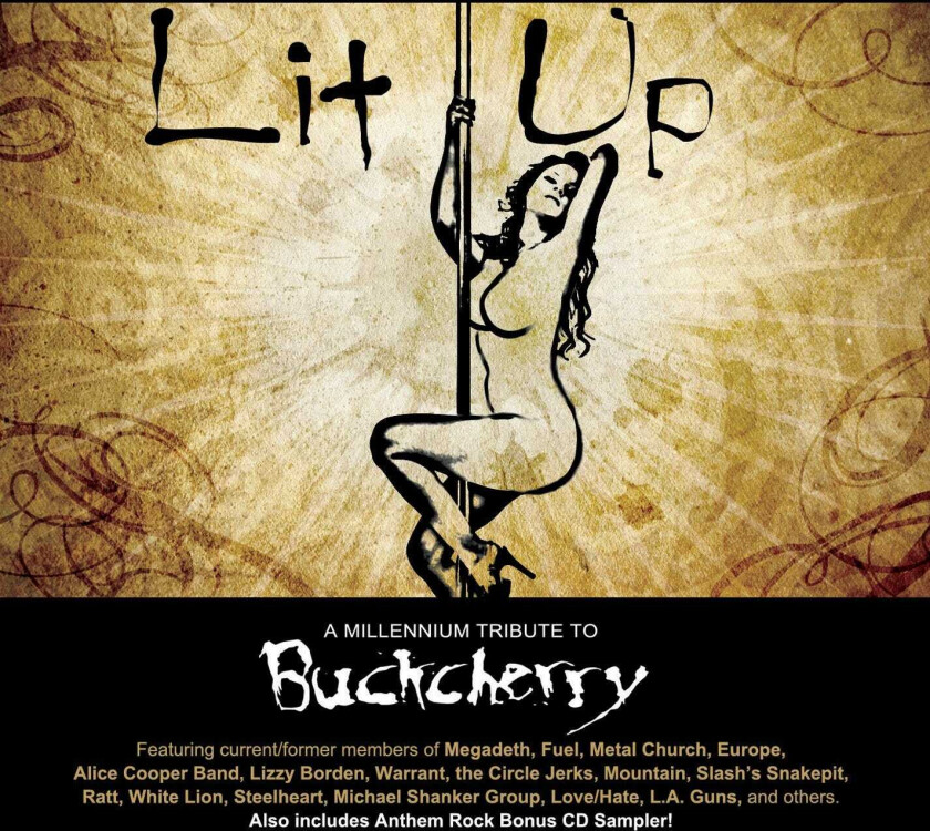 Diverse Artister  Lit Up  A Millennium Tribute To Buckcherry  CD