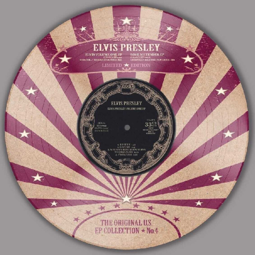 Elvis Presley The Original U.S. EP Collection No. 4 LP/Vinyl