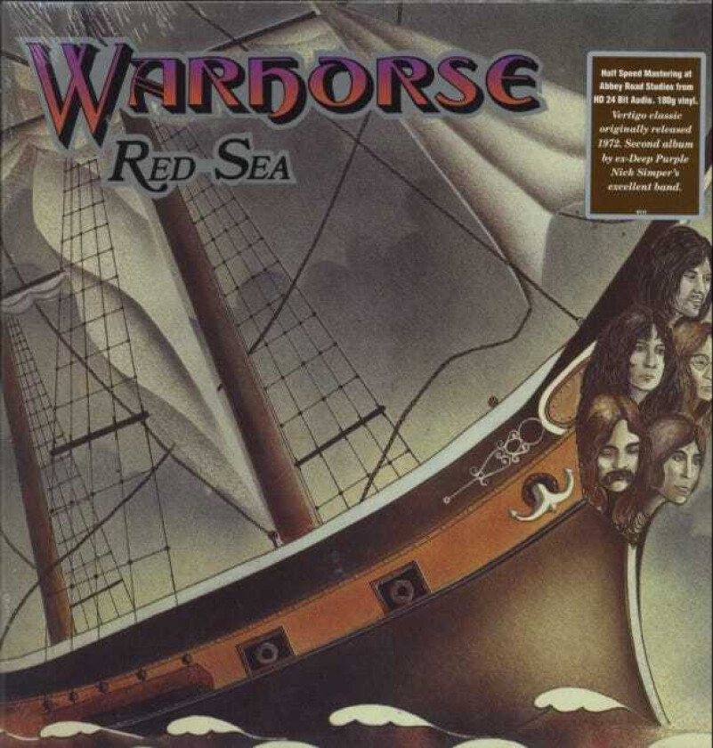Warhorse Red Sea LP/Vinyl
