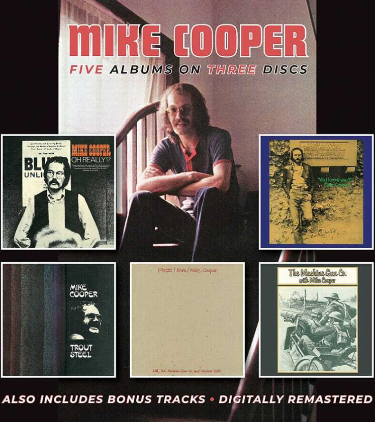 Mike Cooper Oh Really?!/Do I Know You?+3 Albums+Xtr CD