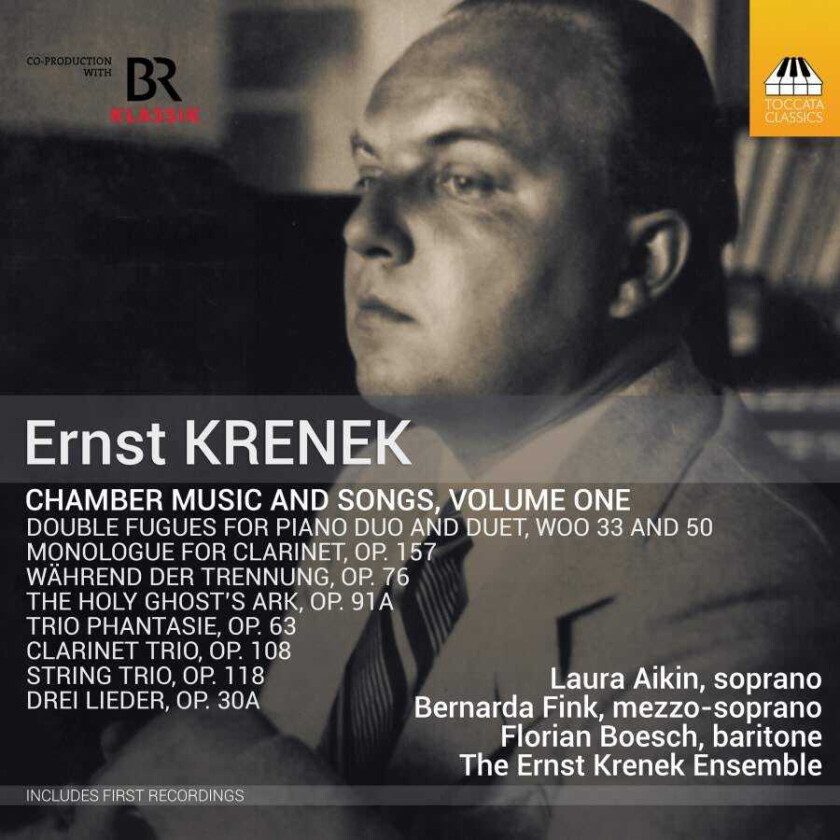 Ernst Krenek, Laura Aikin, Bernarda Fink, Florian Boesch, Ernst Krenek Ensemble Krenek: Chamber Music And Songs, Vol. 1 CD