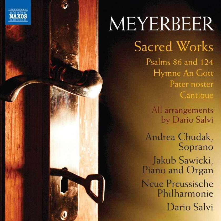 Andrea Chudak, Neue Preussische Philharmonie, Dario Salvi Meyerbeer: Sacred Works CD