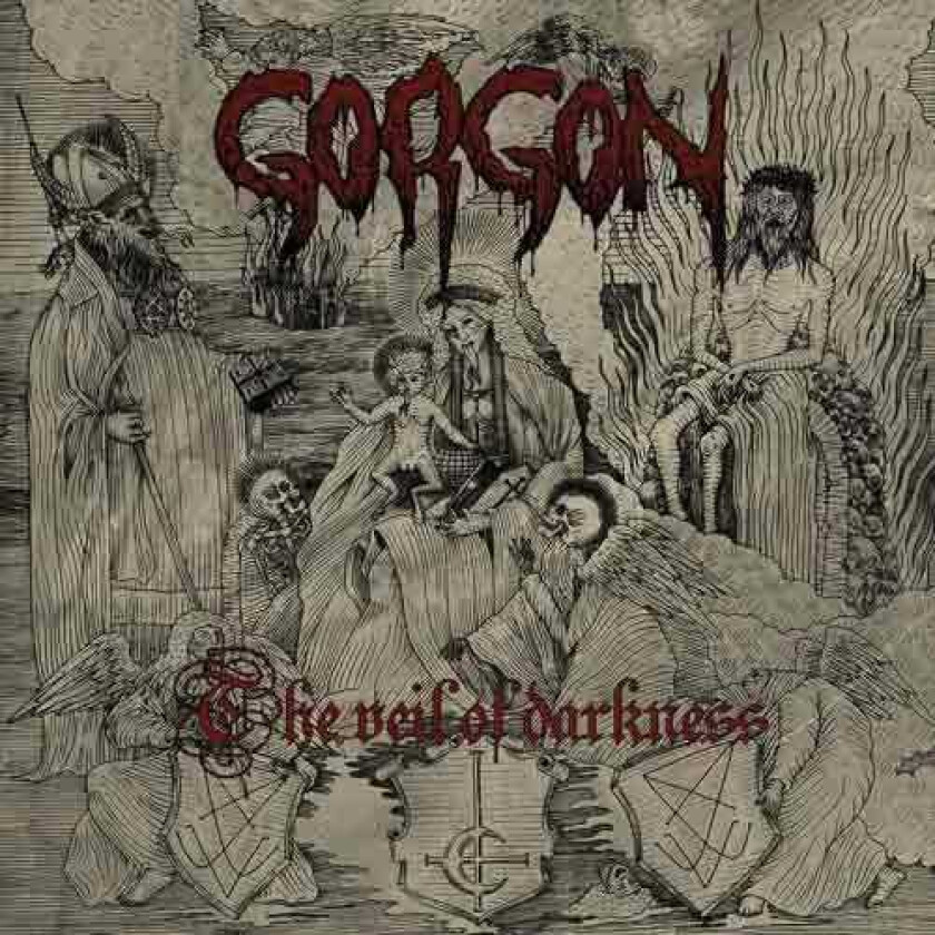 Gorgon The Veil Of Darkness LP/Vinyl