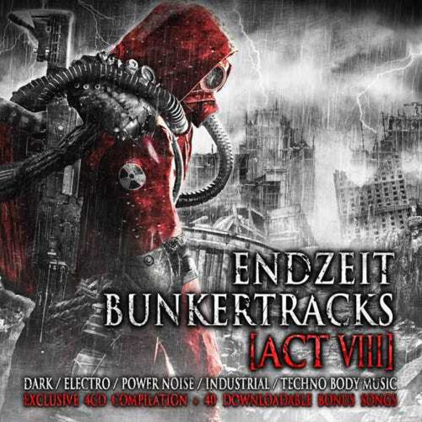 Diverse Metal, Diverse Electronica, Diverse Artister Endzeit Bunkertracks Act 8 CD