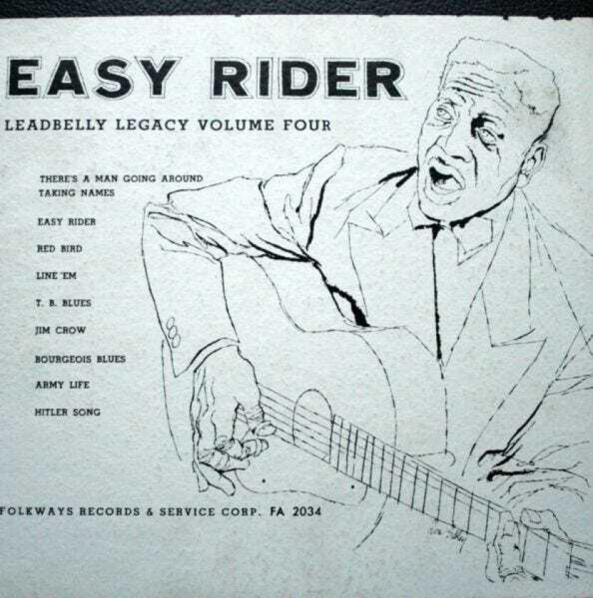 Leadbelly Easy Rider Leadbelly Legacy Volume Four LP/Vinyl
