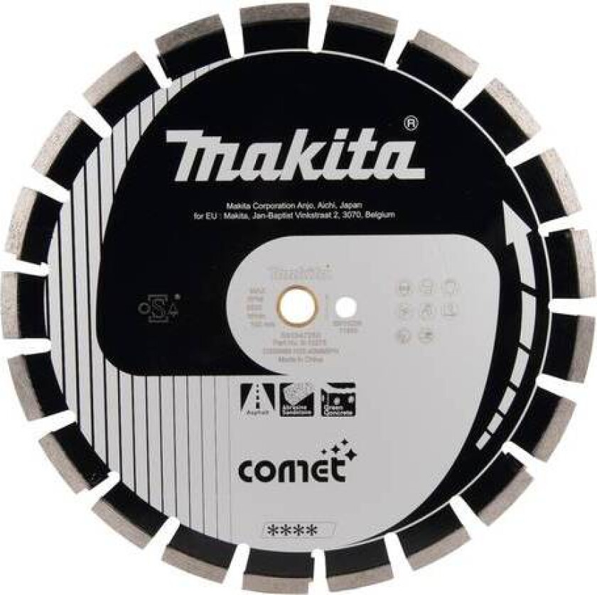 Diamantskive 350x25,4/20 B-13275 Comet Asfalt
