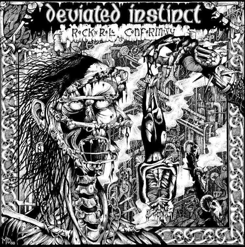 Deviated Instinct Rock 'n' Roll Conformity LP/Vinyl