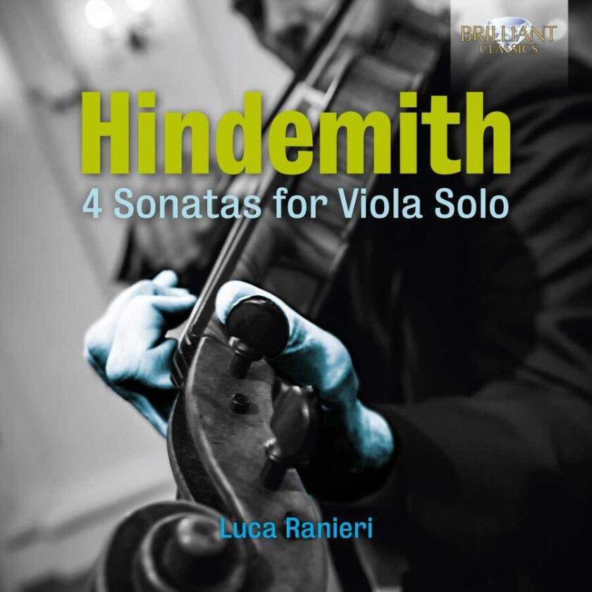 Luca Ranieri Hindemith: 4 Sonatas For Viola Solo CD