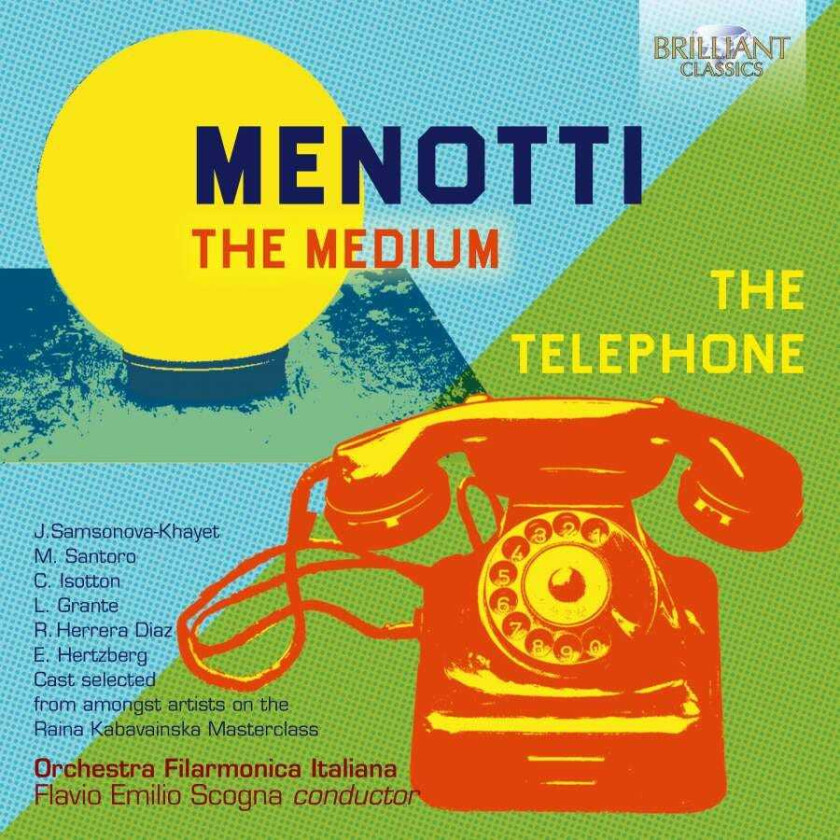 Orchestra Filarmonica Italiana, Flavio Emilio Scogna Menotti: The Medium; The Telephone CD