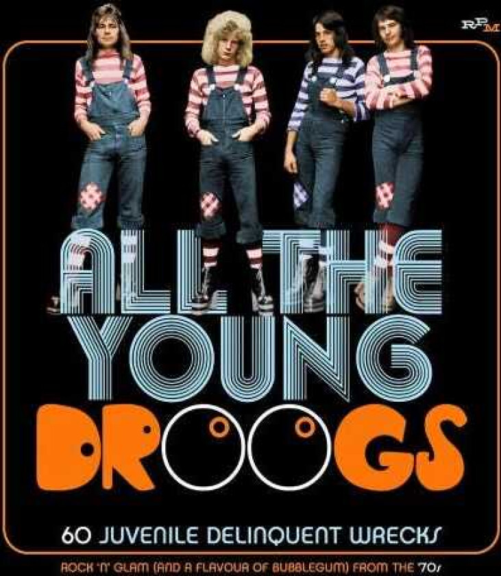 Diverse Rock, Diverse Artister  All The Young Droogs: 60 Juvenile Delinquent Wrecks  CD