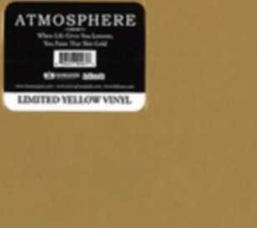 Atmosphere When Life Gives You Lemons, You Paint That Shit Gold LP/Vinyl