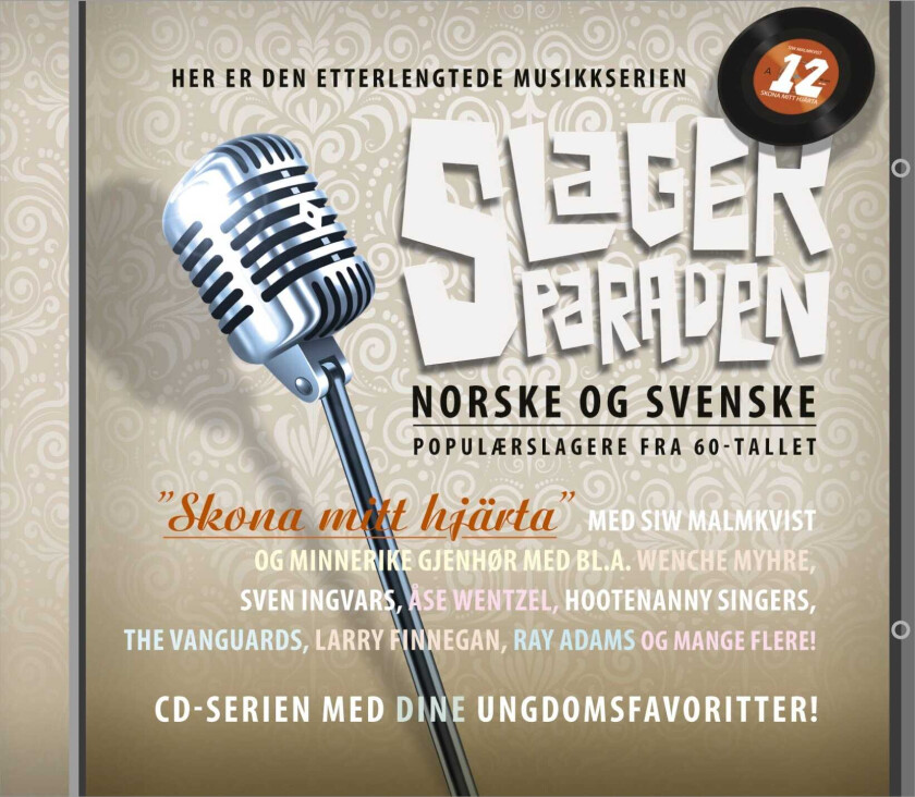 Diverse Artister Slagerparaden 12 CD
