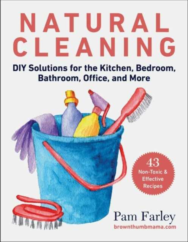 Natural Cleaning  DIY Solutions for the Kitchen, Bedroom, Bathroom, Office, and More