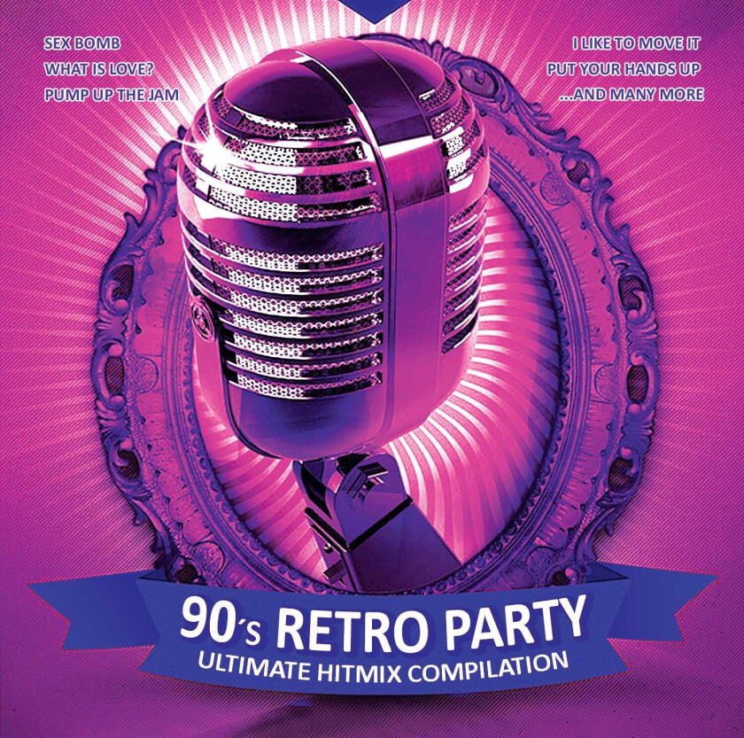 Diverse Artister 90s Retro Party CD