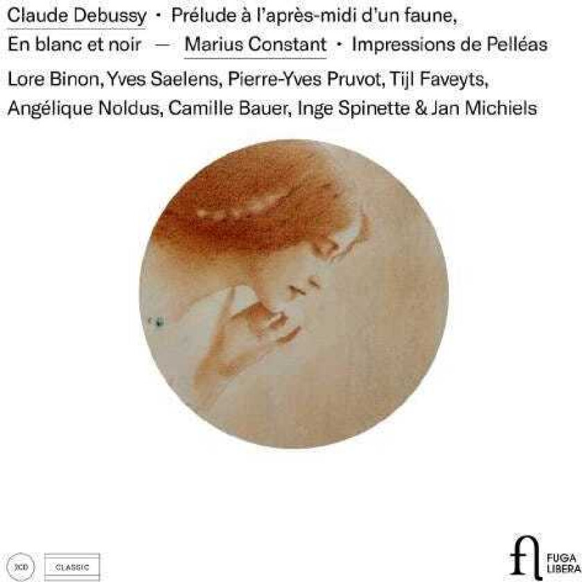 Marius Constant, Diverse Klassisk Debussy: Prélude À L'aprèsMidi D'un Faune & En Blanc Et Noir; Constant: Impressions De Pelléas CD