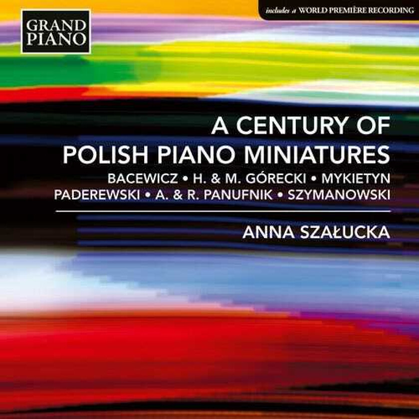 Anna Szalucka  A Century Of Polish Piano Miniatures  CD