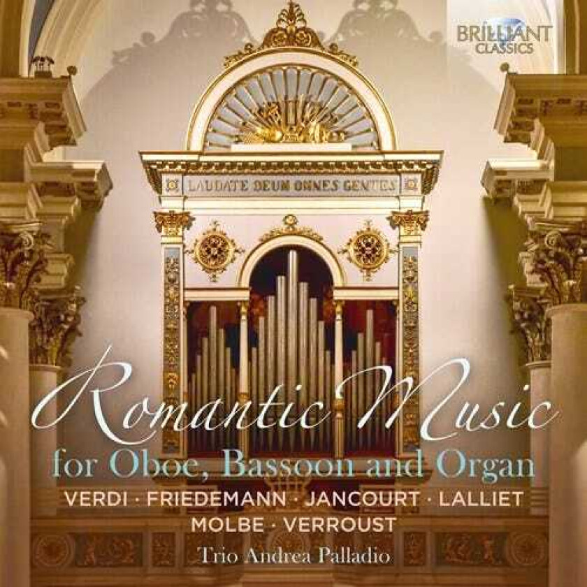 Trio Andrea Palladio Romantic Music For Oboe, Bassoon And Organ CD