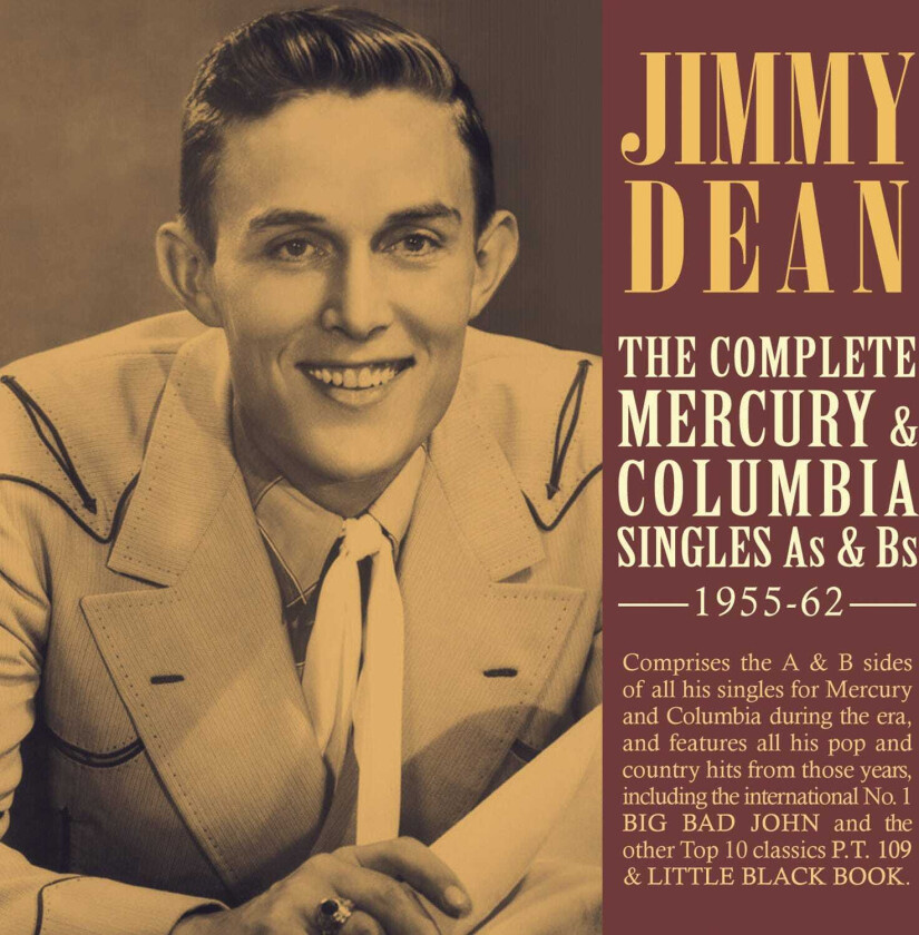 Jimmy Dean  Complete Mercury & Columbia Singles  CD