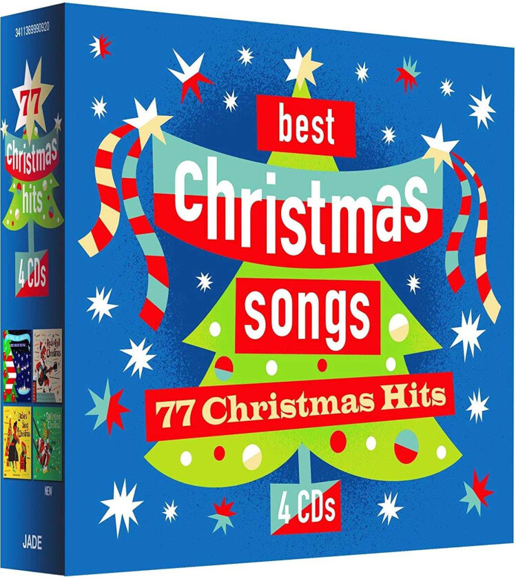 Diverse Jul, Diverse Artister  Best Christmas Songs  Box  CD