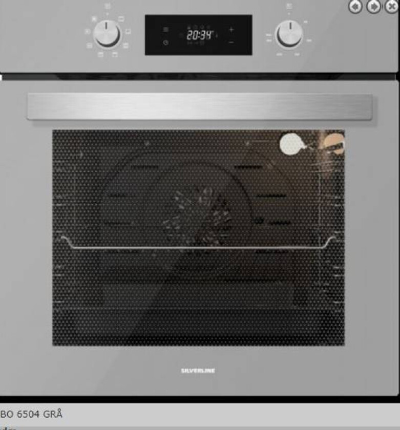 integrert Stekeovn Grå bo 6504 Gr