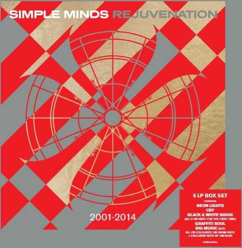 Bilde av Simple Minds Rejuvenation 20012014 LP/Vinyl