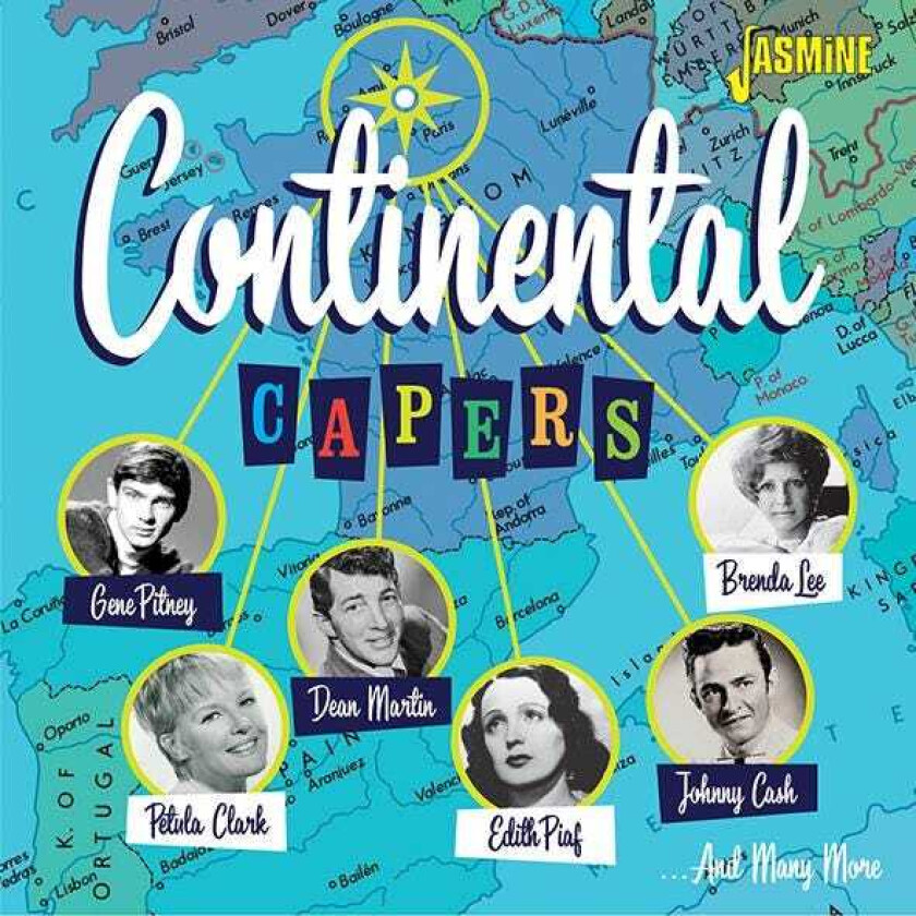 Diverse Artister Continental Capers CD