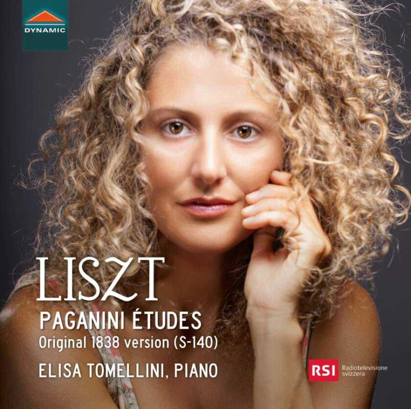 Elisa Tomellini Liszt: Paganini Études (Original Version) CD