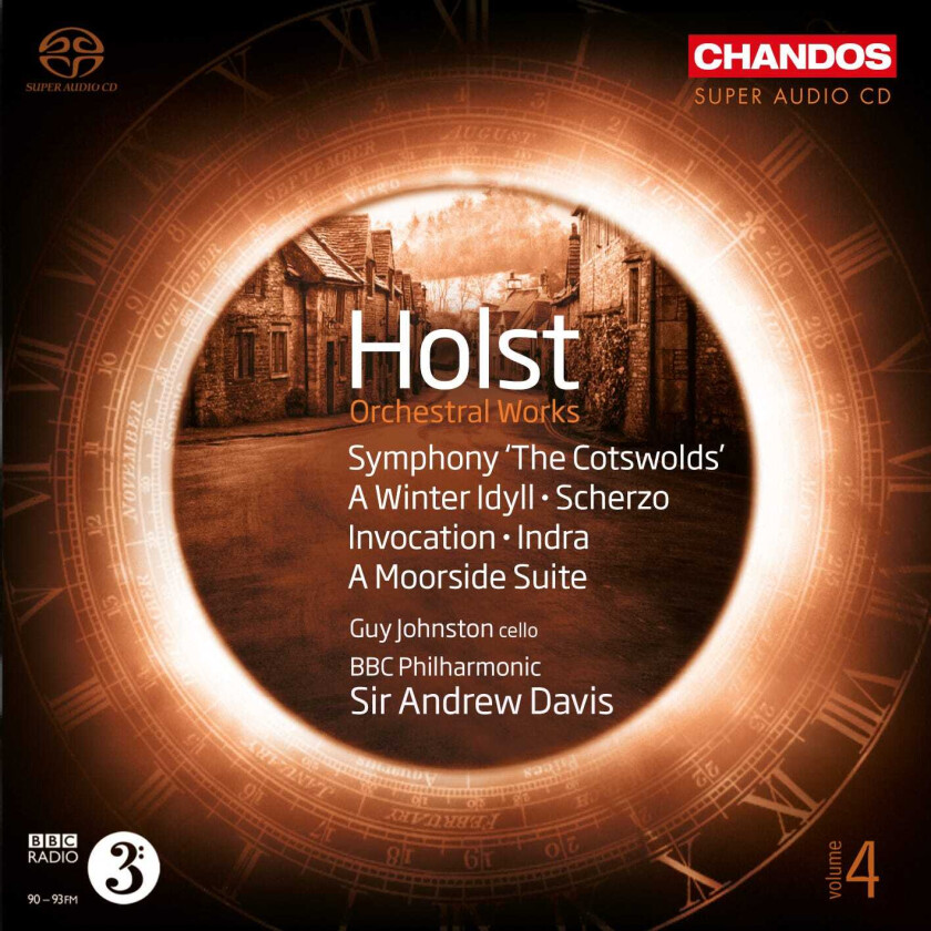 Guy Johnston, BBC Philharmonic Orchestra, Andrew Davis Holst: Orchestral Works, Vol. 4: Cotswolds Symphony; A Winter Idyll; Scherzo; Invocation; Indra; A M CD
