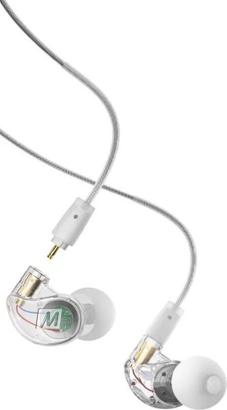 Mee Audio M6 Pro Gen2 Clear Ørepropper 3,5 Mm Jakk Stereo Transparent