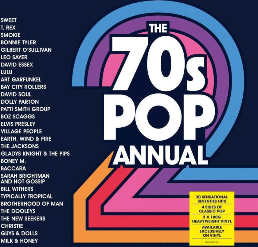 Diverse Artister  The 70s Pop Annual 2  LP/Vinyl