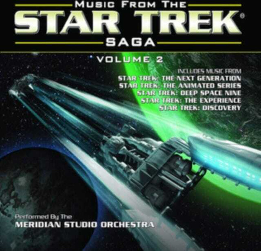 Meridian Studio Orchestra, Filmmusikk Music From The Star Trek Saga Volume 2 CD