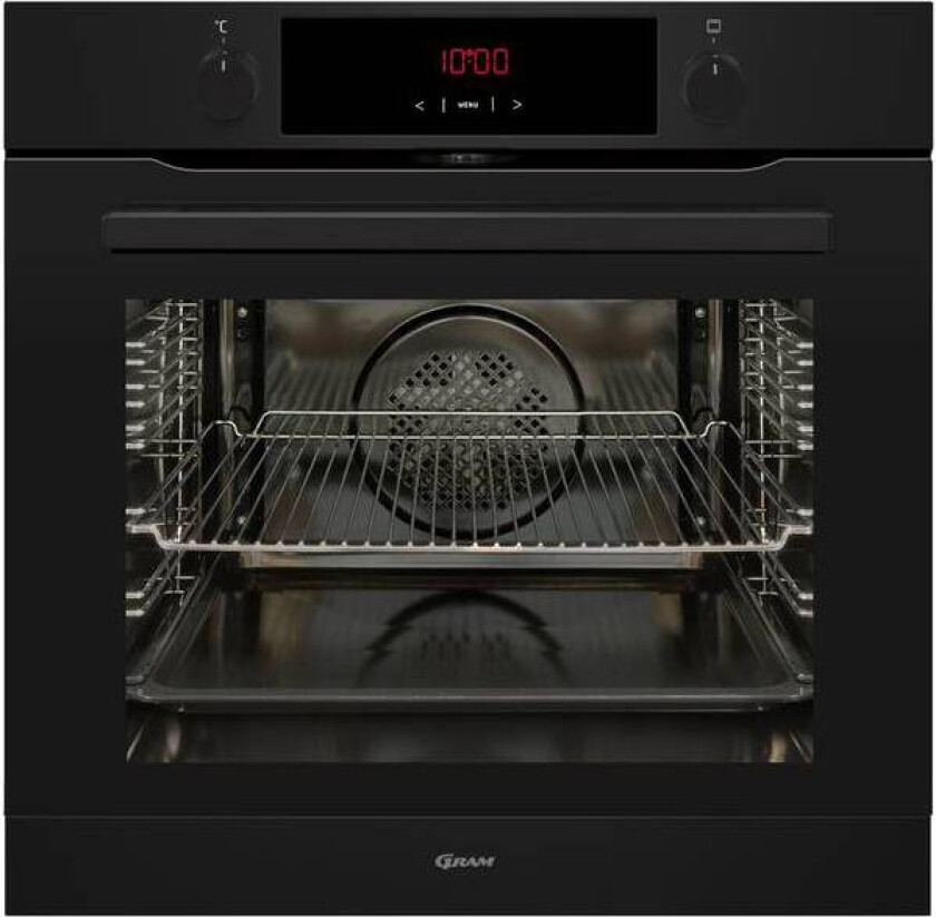 Innbyggingsovn Bakingpro Matt Svart io 16642-92 B