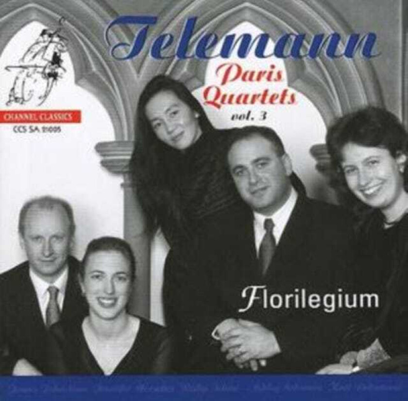 Florilegium Ensemble Choir Telemann: Paris Quartets, Vol 3 CD