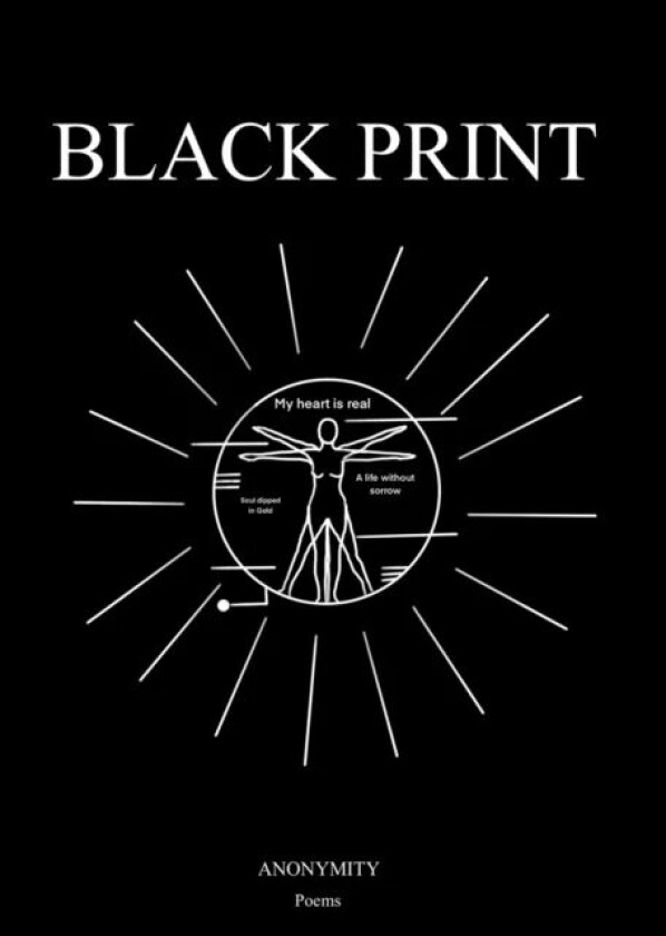 Black Print av Anonymity The Poet