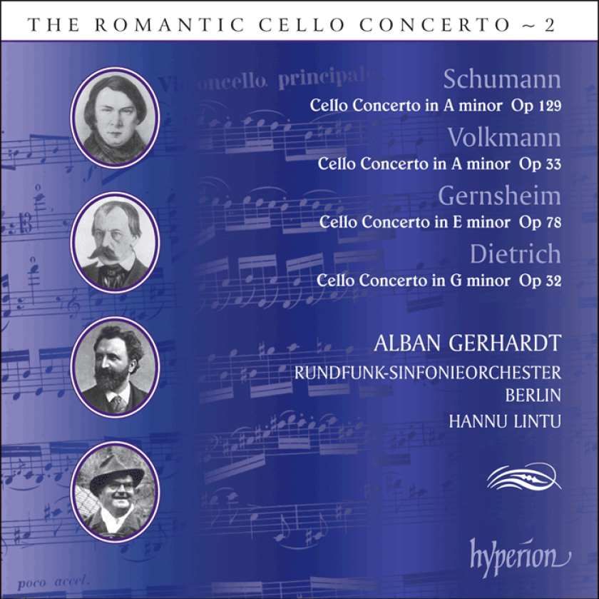 Berlin Radio Symphony Orchestra, Robert Volkmann, Alban Gerhardt, Friedrich Gernsheim, Hannu Lintu The Romantic Cello Concerto, Vol 2 CD