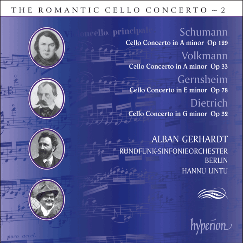 Berlin Radio Symphony Orchestra, Robert Volkmann, Alban Gerhardt, Friedrich Gernsheim, Hannu Lintu  The Romantic Cello Concerto, Vol 2  CD