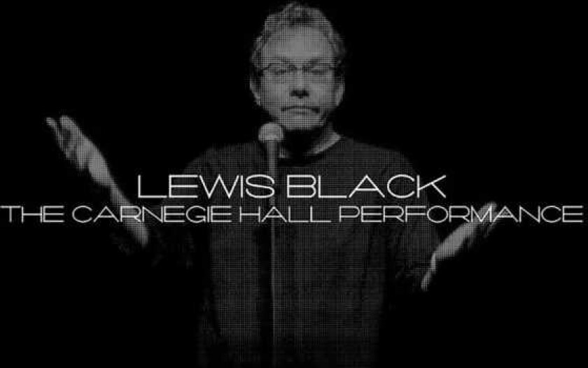 Lewis Black The Carnegie Hall Performance CD