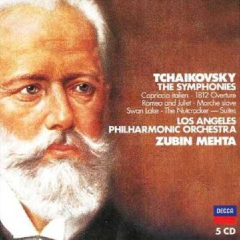 Los Angeles Philharmonic Orchestra, Zubin Mehta Tchaikovsky: Symphonies CD