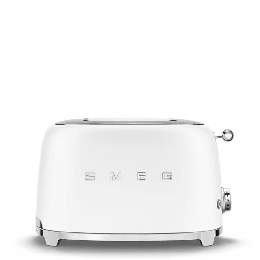 SMEG Brødrister Matt Hvit Tsf01whmeu