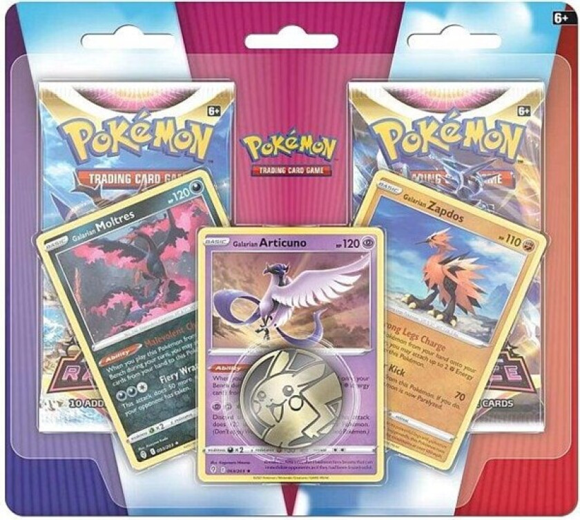 TCG 2-Pack Booster with 3 promo cards and coin - Sword & Shield Astral Radiance