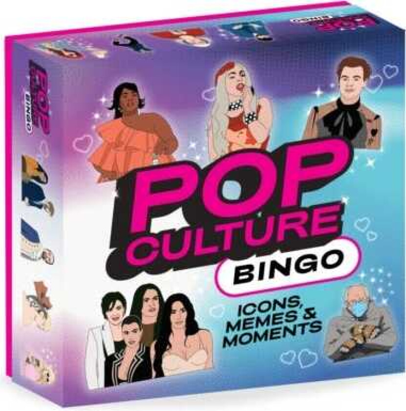 Pop Culture Bingo Icons, memes & moments