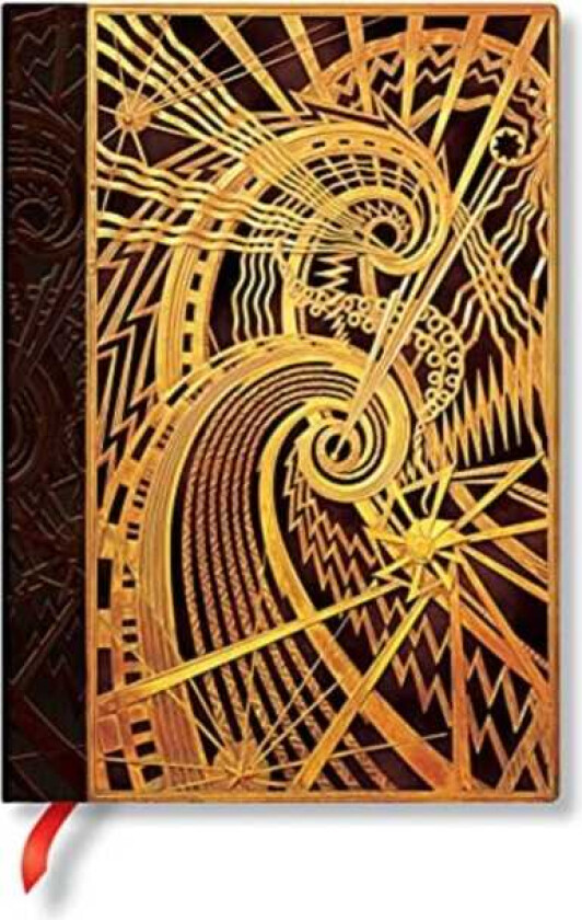 The Chanin Spiral (New York Deco) Midi Lined Hardcover Journal